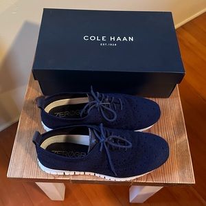 Cole Haan Women's Zerogrand Stitchlite Oxford Navy